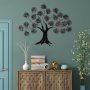 WALLXPERT Dekorativni metalni zidni pribor Maple Red - slika 2