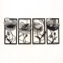 WALLXPERT Dekorativni metalni zidni pribor Blossom APT573MS - slika 2