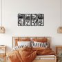 WALLXPERT Dekorativni metalni zidni pribor Blossom APT573MS - slika 1