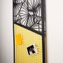 WALLXPERT Dekorativni metalni zidni pribor Ginkgo Rattan Metal Wall Art APT511MS - slika 4