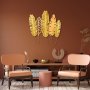WALLXPERT Dekorativni metalni zidni pribor multicolor Leaves v10 - slika 2