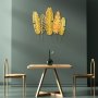 WALLXPERT Dekorativni metalni zidni pribor multicolor Leaves v10 - slika 3