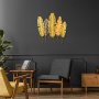 WALLXPERT Dekorativni metalni zidni pribor multicolor Leaves v10 - slika 4