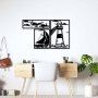WALLXPERT Dekorativni metalni zidni pribor Lighthouse Trio B - slika 3