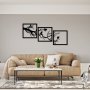 WALLXPERT Dekorativni metalni zidni pribor Bough Trio B - slika 3