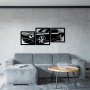 WALLXPERT Dekorativni metalni zidni pribor Must Trio B - slika 3