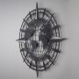 WALLXPERT Dekorativni metalni zidni pribor World Map APT425LS - slika 2