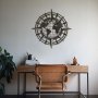 WALLXPERT Dekorativni metalni zidni pribor World Map APT425LS - slika 1