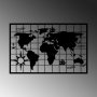 WALLXPERT Dekorativni metalni zidni pribor World Map 7 - slika 4