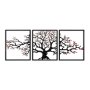 WALLXPERT Dekorativni metalni zidni pribor multicolor Tree 48 - slika 5