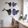 WALLXPERT Dekorativni metalni zidni pribor Whale of Black Hole APT745 M - slika 3
