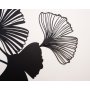 WALLXPERT Dekorativni metalni zidni pribor Gingko Leaves APT516 - slika 4