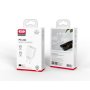 XO Kućni punjač od 18w sa USB A i USB C konektorom - slika 2