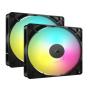 CORSAIR RS140 ARGB 140mm PWM Crini 2u1 Ventilator za kućište - slika 2