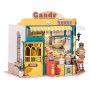 Robotime Rainbow Candy House, drvena maketa - slika 1
