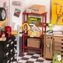Robotime Garage Workshop, drvena maketa - slika 2