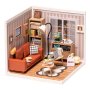 Robotime Cozy Living Lounge, drvena maketa - slika 1