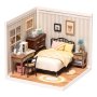 Robotime Sweet Dream Bedroom, drvena maketa - slika 1