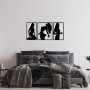 WALLXPERT Dekorativni metalni zidni pribor Good Bad Sexy - slika 2