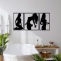 WALLXPERT Dekorativni metalni zidni pribor Good Bad Sexy - slika 1