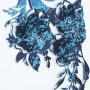WALLXPERT Dekorativni metalni zidni pribor Carpa Koi APT748 M Blue - slika 4