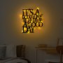 WALLXPERT Dekorativni metalni zidni pribor Its A Good Day To Have A Good Day 187 - slika 3