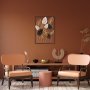 WALLXPERT Dekorativni metalni zidni pribor Atmi multicolor - slika 2
