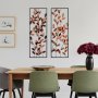 WALLXPERT Dekorativni metalni zidni pribor Olips 3 multicolor - slika 2