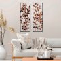WALLXPERT Dekorativni metalni zidni pribor Olips 3 multicolor - slika 3