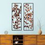 WALLXPERT Dekorativni metalni zidni pribor Olips 3 multicolor - slika 1