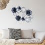 WALLXPERT Dekorativni metalni zidni pribor Charm multicolor - slika 1