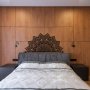 WALLXPERT Dekorativni metalni zidni pribor Afra crna boja - slika 3