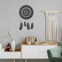 WALLXPERT Dekorativni metalni zidni pribor Dreamcatcher APT121MS - slika 1