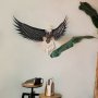 WALLXPERT Dekorativni metalni zidni pribor Eagle Metal Wall Art APT708 - slika 3