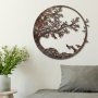 WALLXPERT Dekorativni metalni zidni pribor Rusty Tree - slika 4