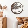 WALLXPERT Dekorativni metalni zidni pribor Rusty Tree - slika 1