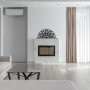 WALLXPERT Dekorativni metalni zidni pribor Amor crna boja - slika 3