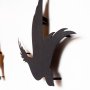 WALLXPERT Dekorativni metalni zidni pribor Birds APT646MS - slika 3