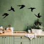 WALLXPERT Dekorativni metalni zidni pribor Birds APT646MS - slika 1