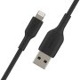 BELKIN Kabl USB-A na Lightning 2m crni (CAA001BT2MBK) - slika 2