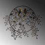 WALLXPERT Dekorativni metalni zidni pribor Love of Birds 2 - slika 4