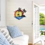 WALLXPERT Dekorativni metalni zidni pribor Landscape Metal Wall Art APT702 - slika 1