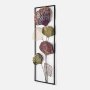 WALLXPERT Dekorativni metalni zidni pribor multicolor cveće - slika 5