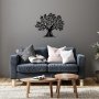 WALLXPERT Dekorativni metalni zidni pribor Monumental Tree 19 - slika 3
