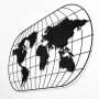 WALLXPERT Dekorativni metalni zidni pribor World Map 17 - slika 3