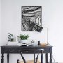 WALLXPERT Dekorativni metalni zidni pribor The Scream APT728 M - slika 2