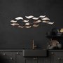 WALLXPERT Dekorativni metalni zidni pribor Lumos 3 multicolor - slika 3