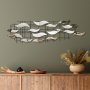 WALLXPERT Dekorativni metalni zidni pribor Lumos 3 multicolor - slika 1