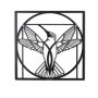 WALLXPERT Dekorativni metalni zidni pribor Da Vinci Bird - slika 2