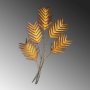 WALLXPERT Dekorativni metalni zidni pribor Toona Sinensis - slika 1